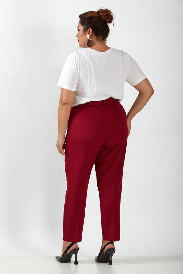 HIGH-WAIST TROUSERS