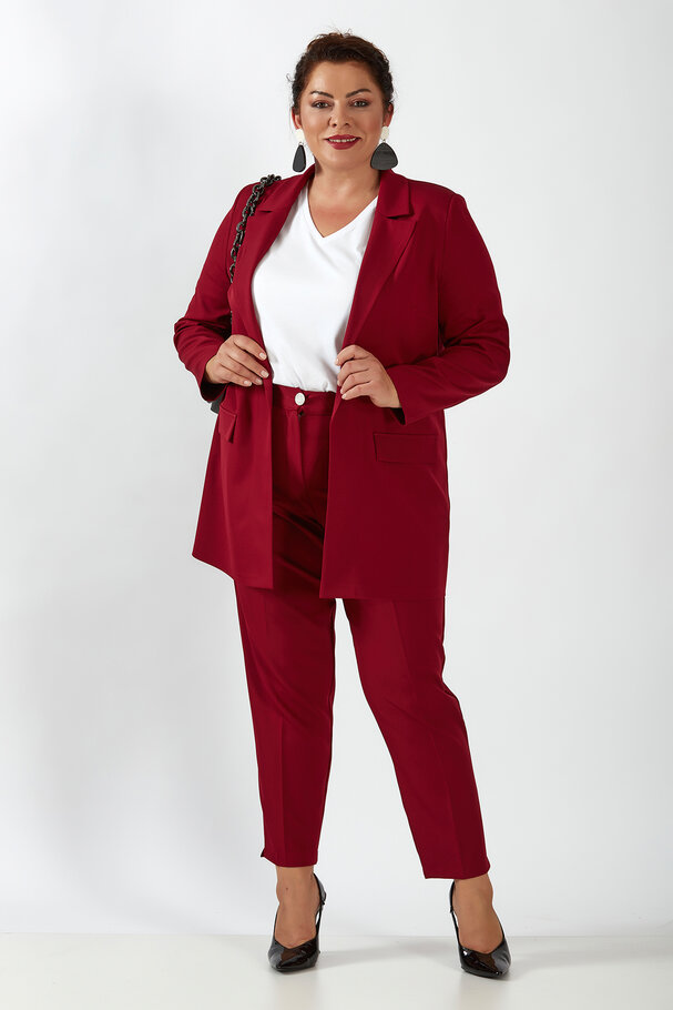 HIGH-WAIST TROUSERS