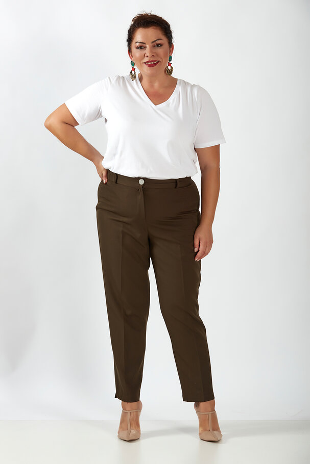 HIGH-WAIST TROUSERS