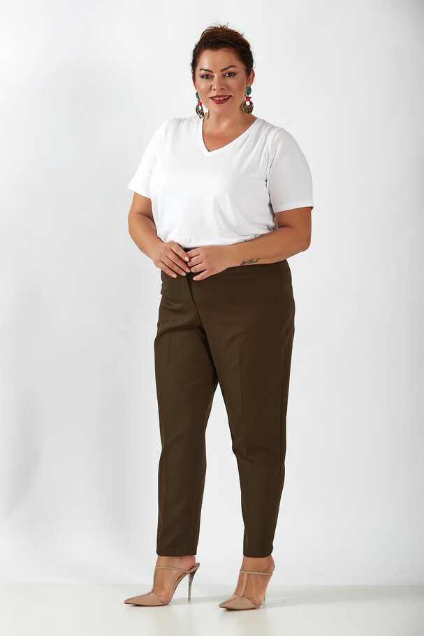 HIGH-WAIST TROUSERS