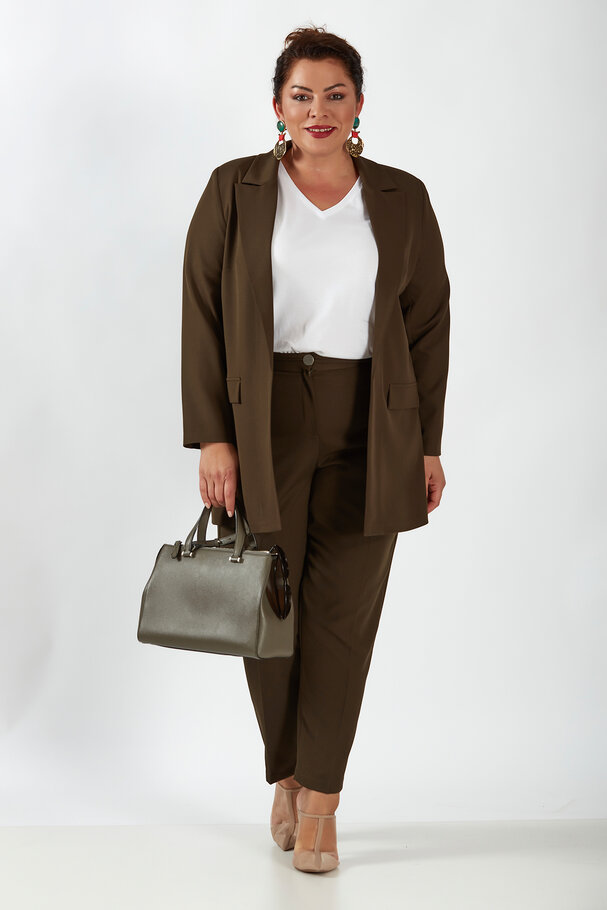 HIGH-WAIST TROUSERS