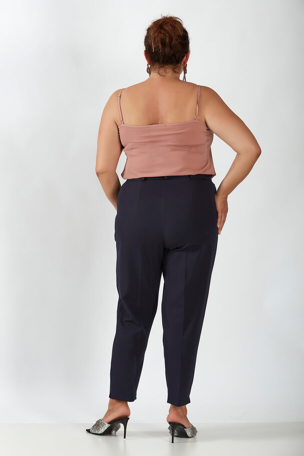 HIGH-WAIST TROUSERS