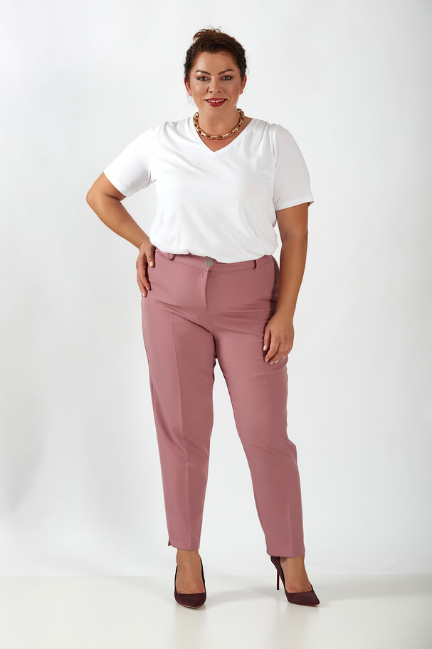 HIGH-WAIST TROUSERS