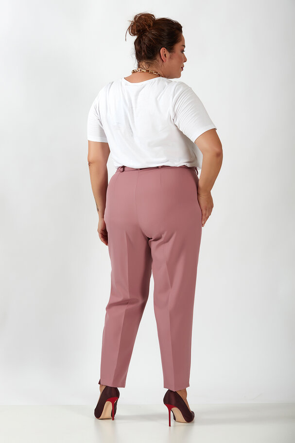 HIGH-WAIST TROUSERS