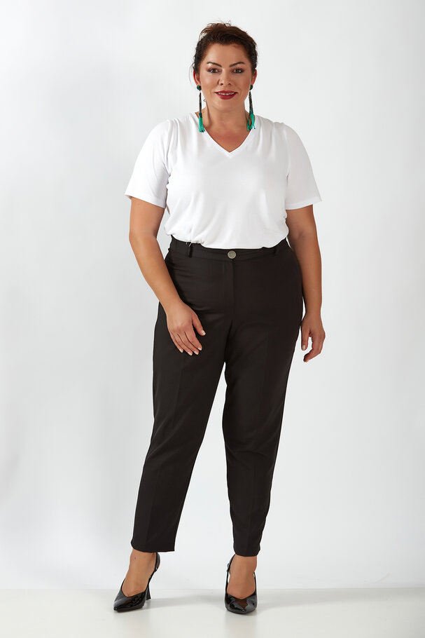 HIGH-WAIST TROUSERS