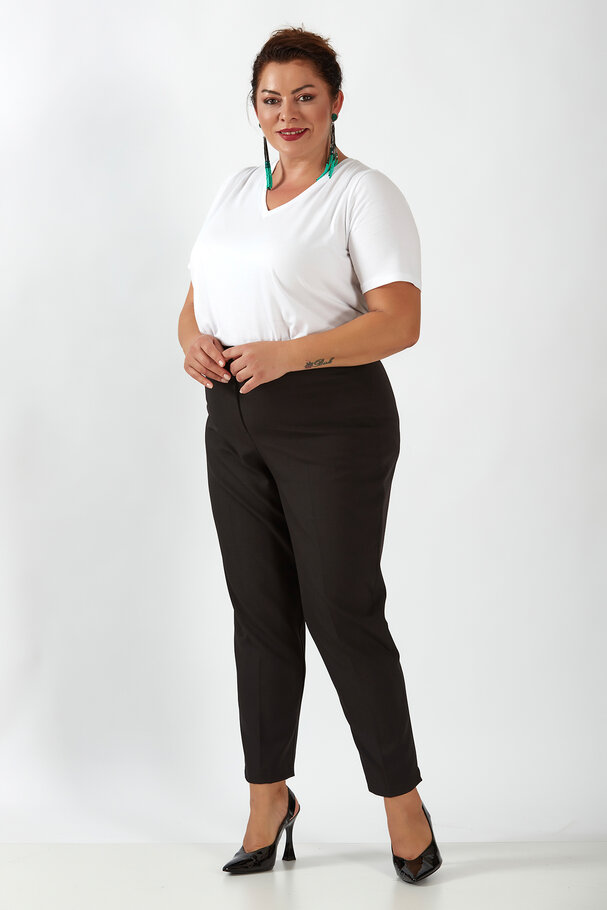 HIGH-WAIST TROUSERS