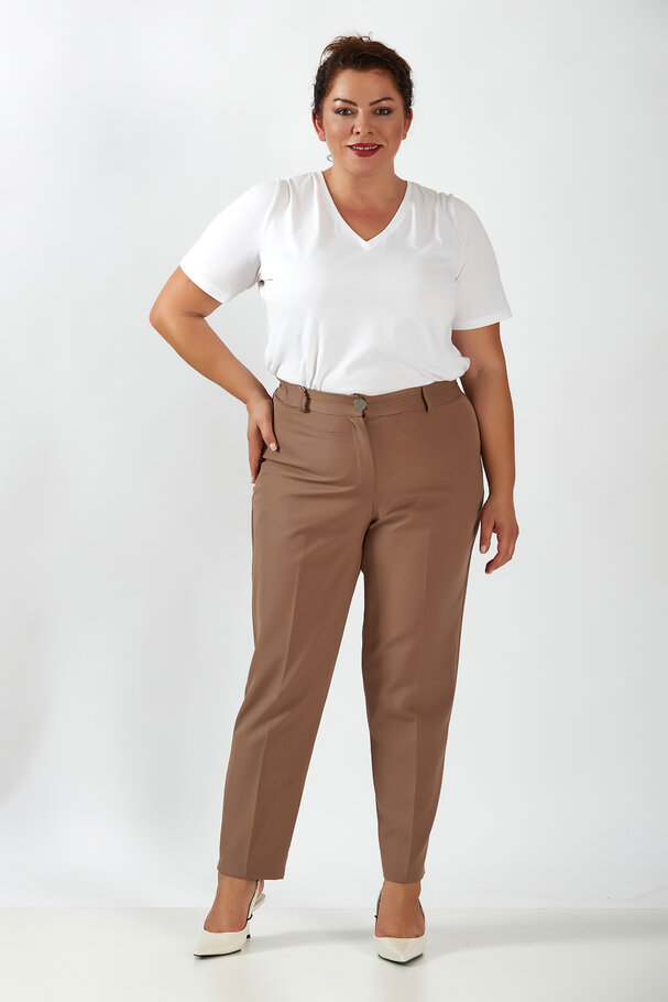 HIGH-WAIST TROUSERS