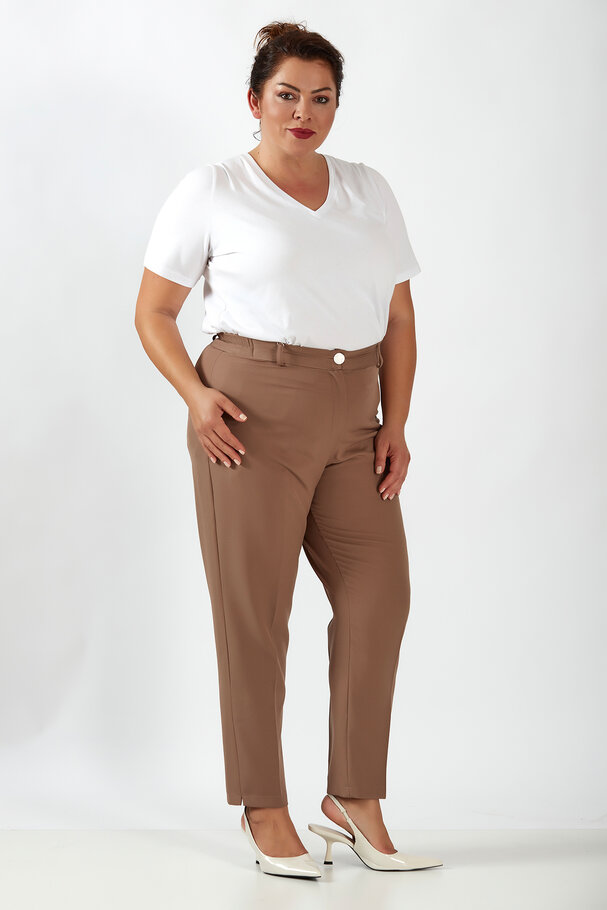 HIGH-WAIST TROUSERS