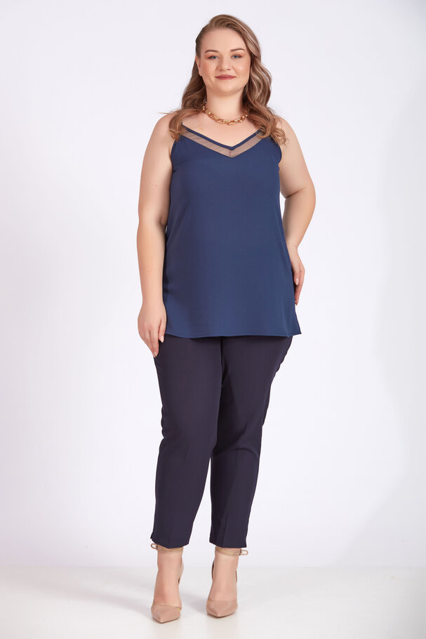 HIGH-WAIST TROUSERS