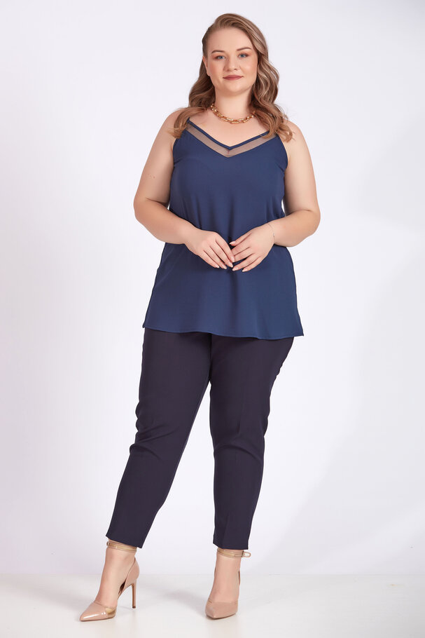 HIGH-WAIST TROUSERS