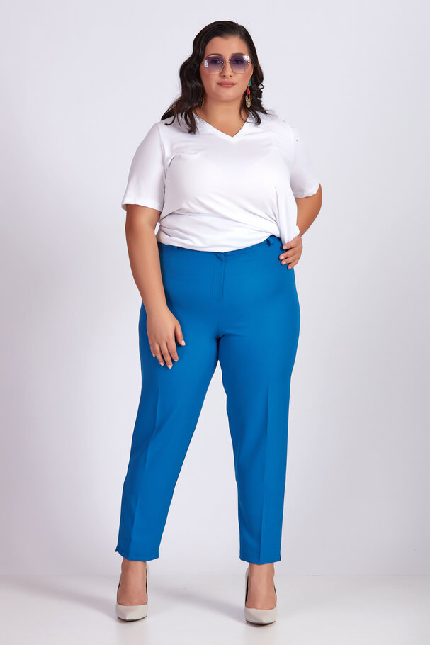HIGH-WAIST TROUSERS