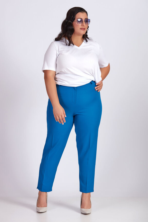 HIGH-WAIST TROUSERS