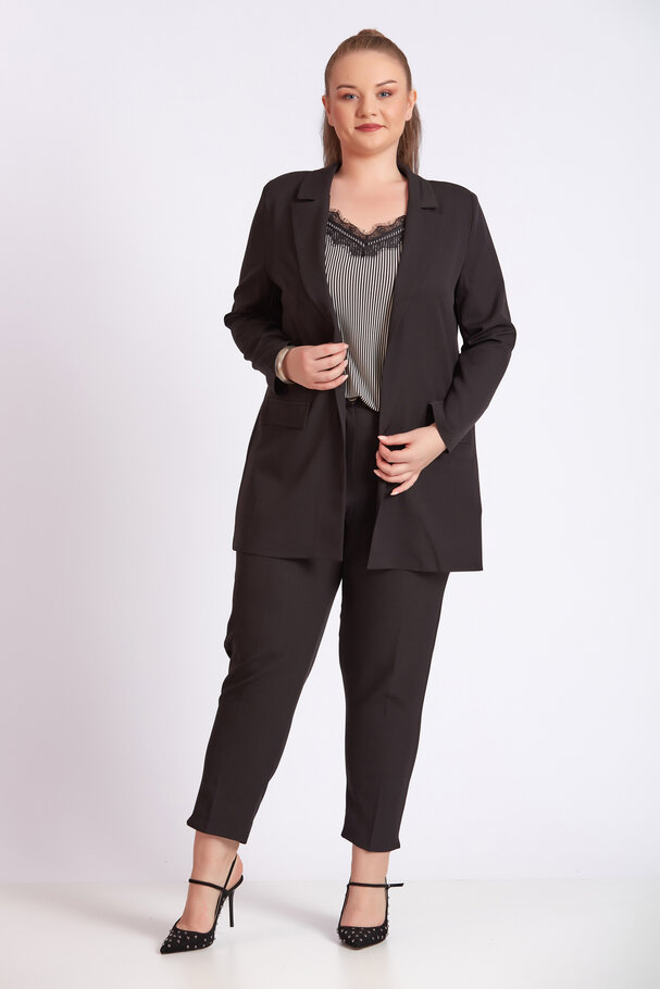 HIGH-WAIST TROUSERS