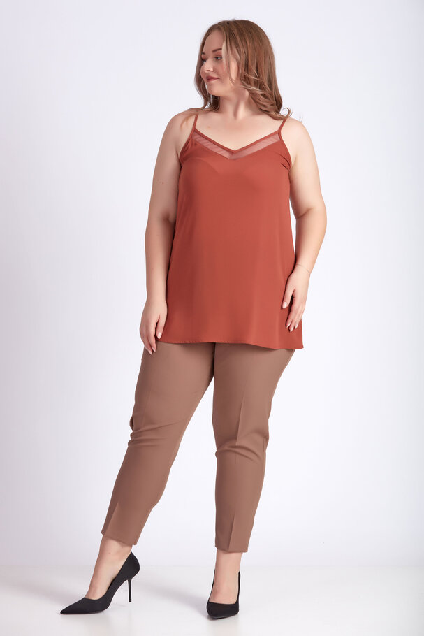 HIGH-WAIST TROUSERS