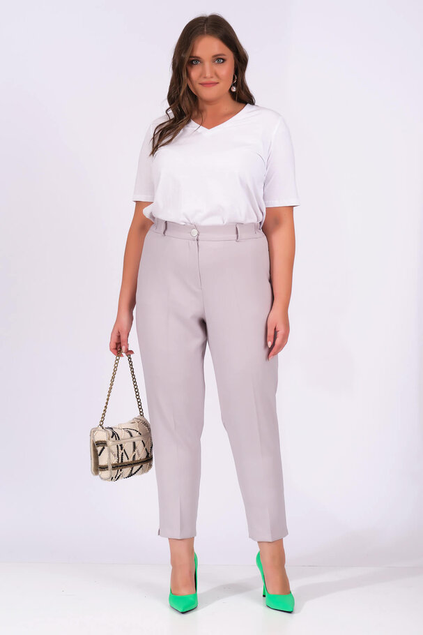 HIGH-WAIST TROUSERS