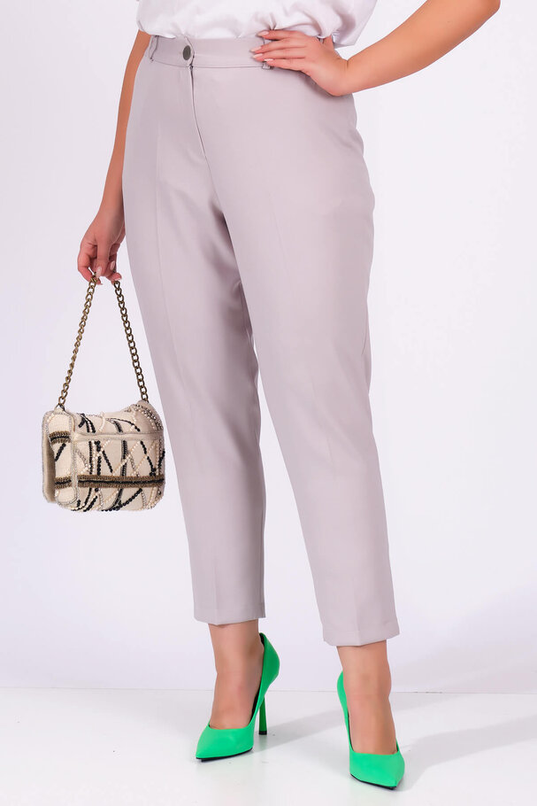 HIGH-WAIST TROUSERS