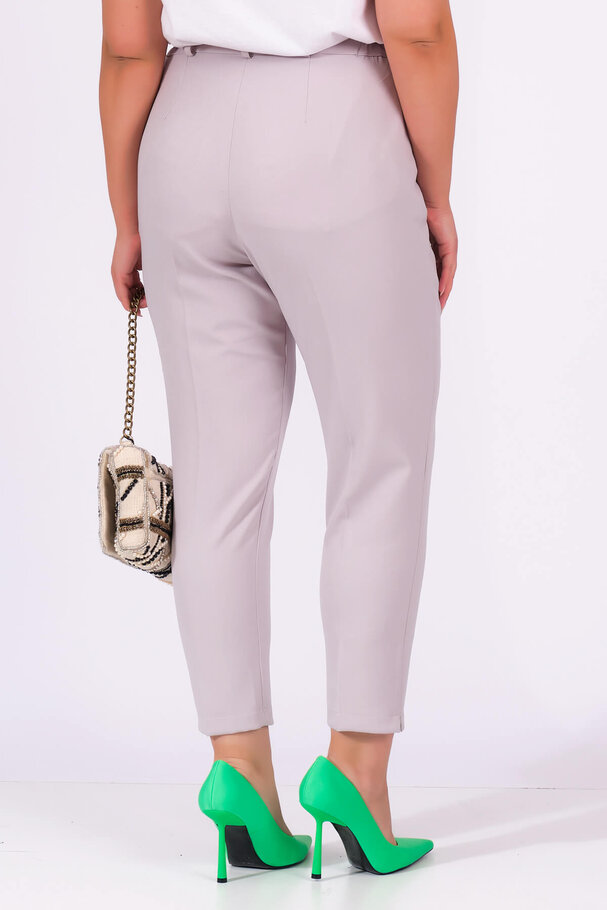 HIGH-WAIST TROUSERS