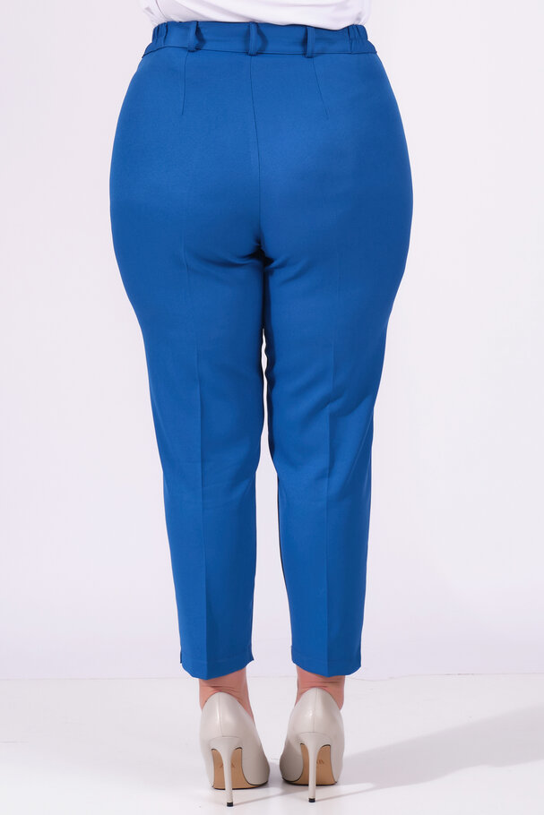 HIGH-WAIST TROUSERS