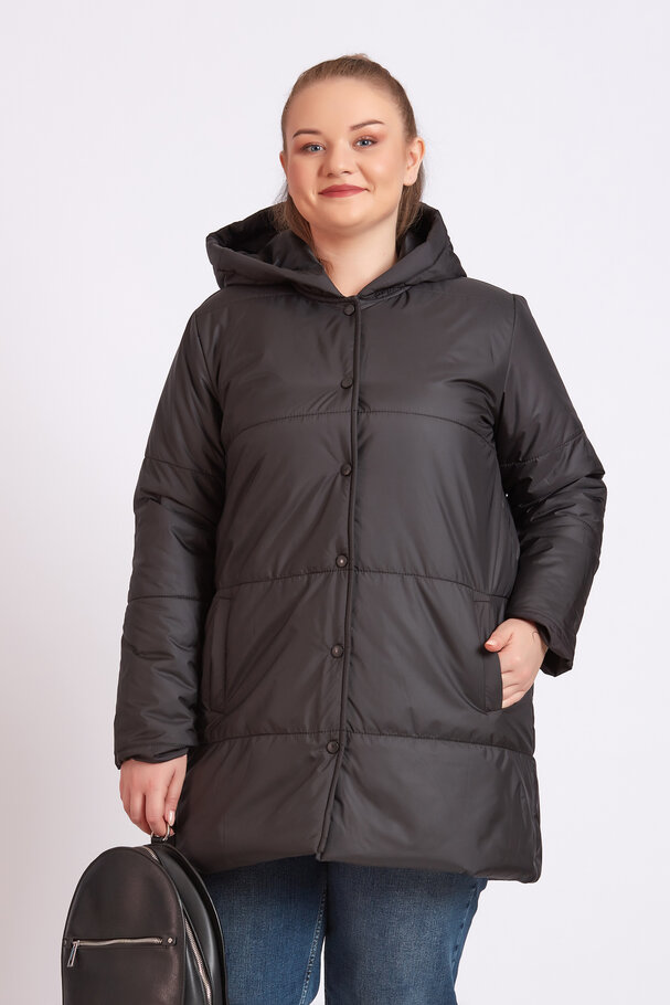 HOODED PUFFER JACKET