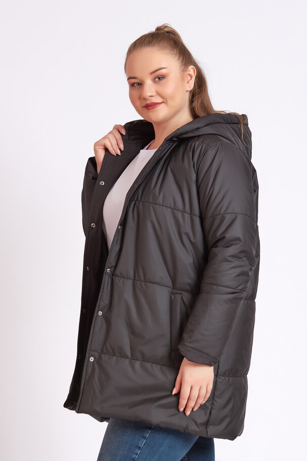 HOODED PUFFER JACKET