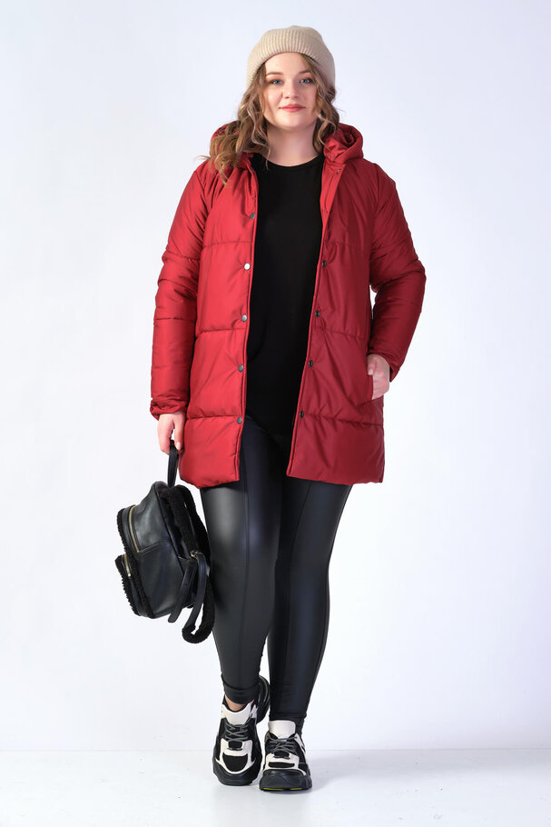 HOODED PUFFER JACKET