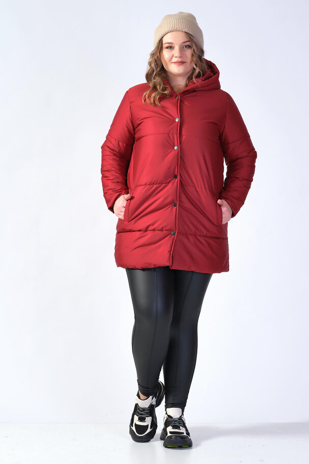 HOODED PUFFER JACKET