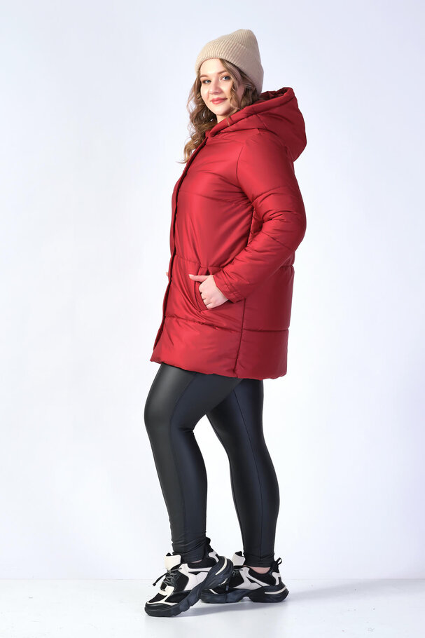 HOODED PUFFER JACKET