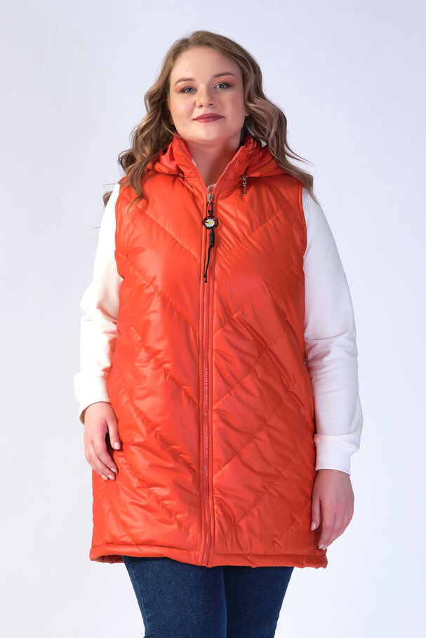 HOODED PUFFER JILET