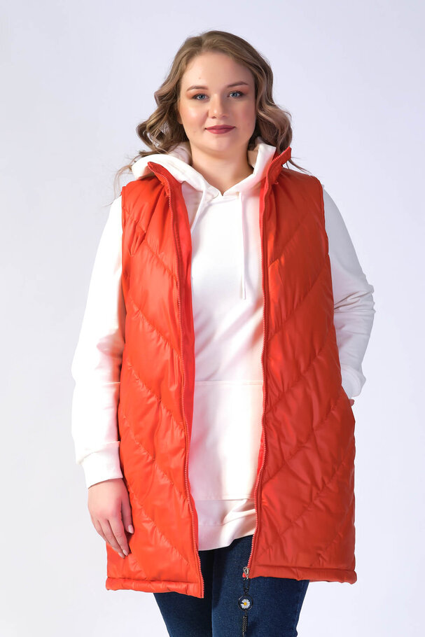 HOODED PUFFER JILET