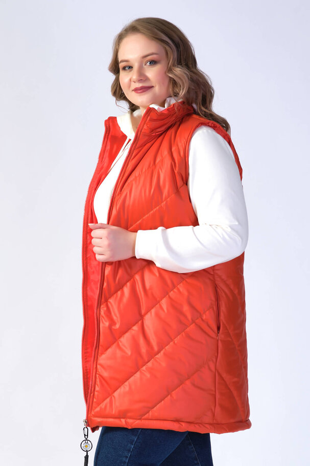 HOODED PUFFER JILET