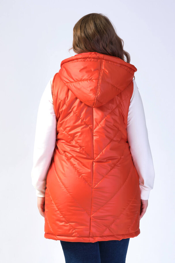 HOODED PUFFER JILET