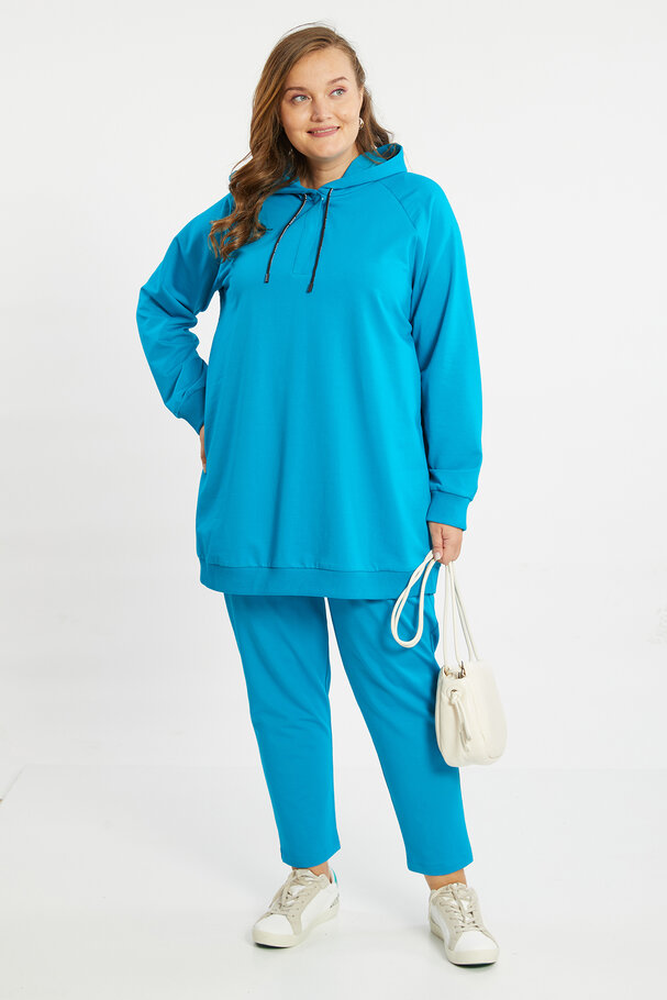 HOODED TOP AND BOTTOM JOGGING SET