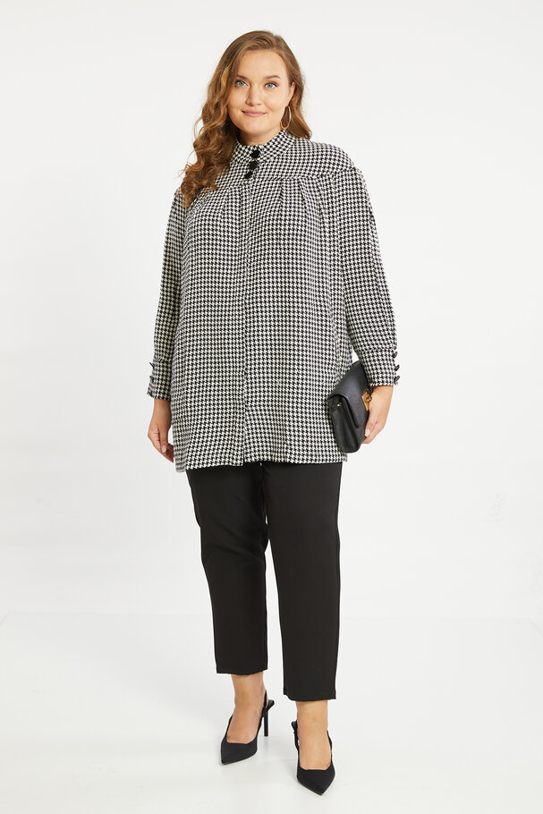 HOUNDSTOOTH OVERSHIRT