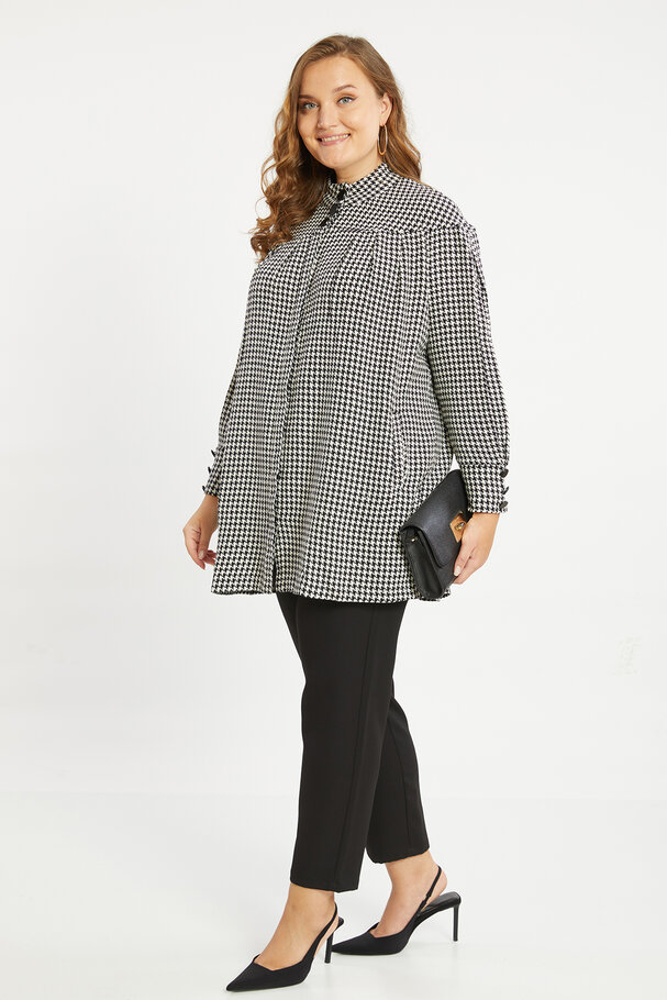 HOUNDSTOOTH OVERSHIRT