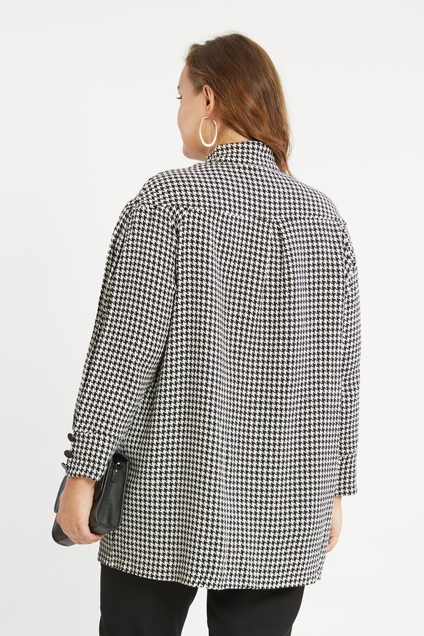 HOUNDSTOOTH OVERSHIRT