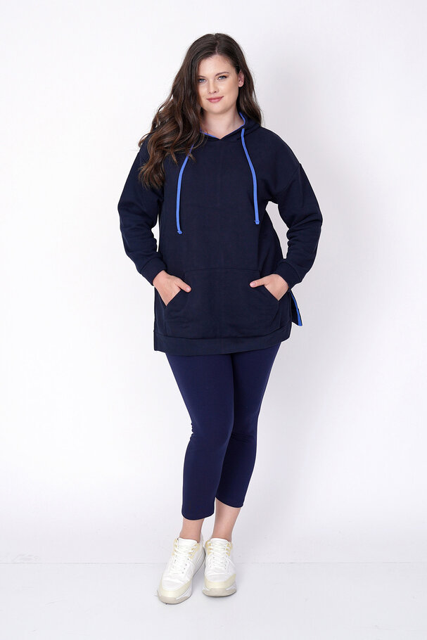 KAPÜŞONLU KANGURU CEPLİ SWEATSHIRT