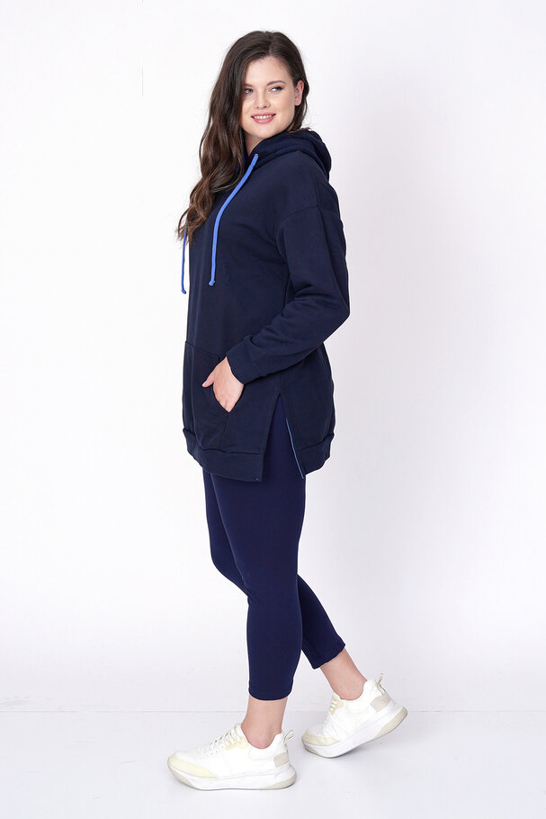 KAPÜŞONLU KANGURU CEPLİ SWEATSHIRT
