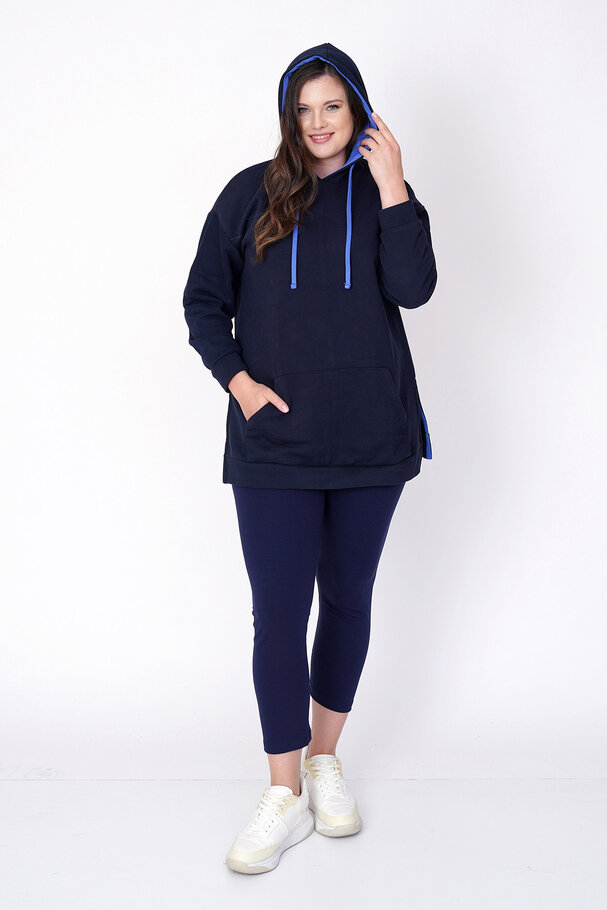 KAPÜŞONLU KANGURU CEPLİ SWEATSHIRT