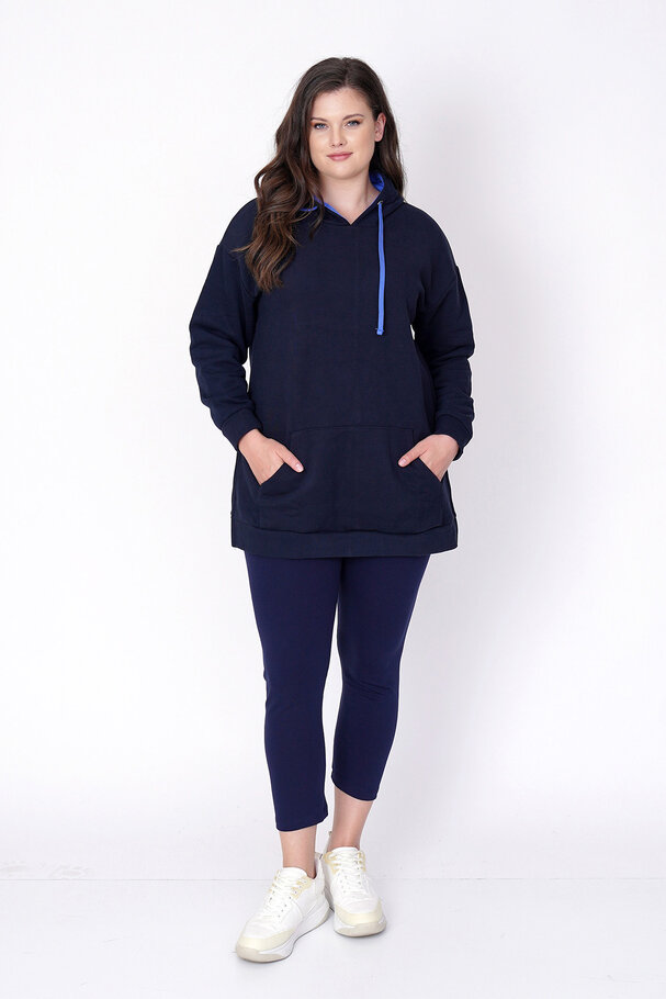 KAPÜŞONLU KANGURU CEPLİ SWEATSHIRT