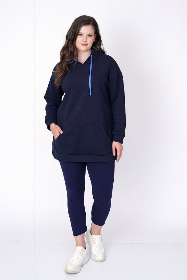 KAPÜŞONLU KANGURU CEPLİ SWEATSHIRT
