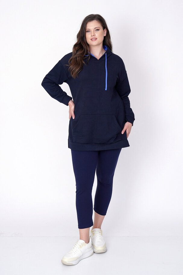 KAPÜŞONLU KANGURU CEPLİ SWEATSHIRT