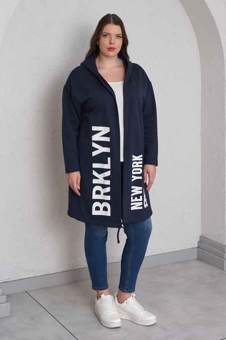 54386 - KAPÜŞONLU ve BASKILI HIRKA