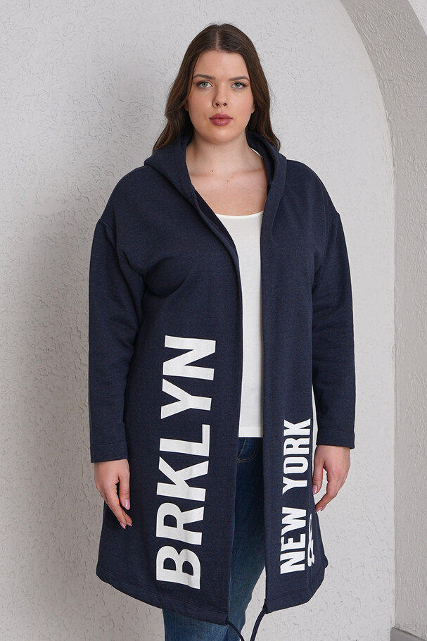 KAPÜŞONLU ve BASKILI HIRKA