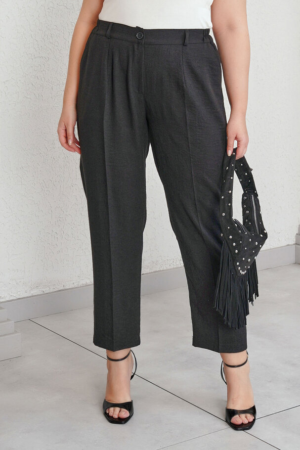 KETEN DOKULU HAVUÇ PANTOLON