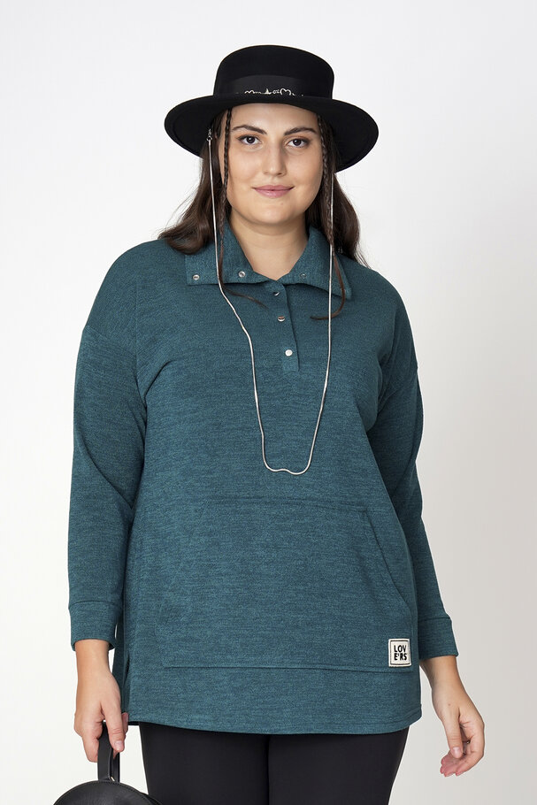 KNIT HIGH NECK SWEATER