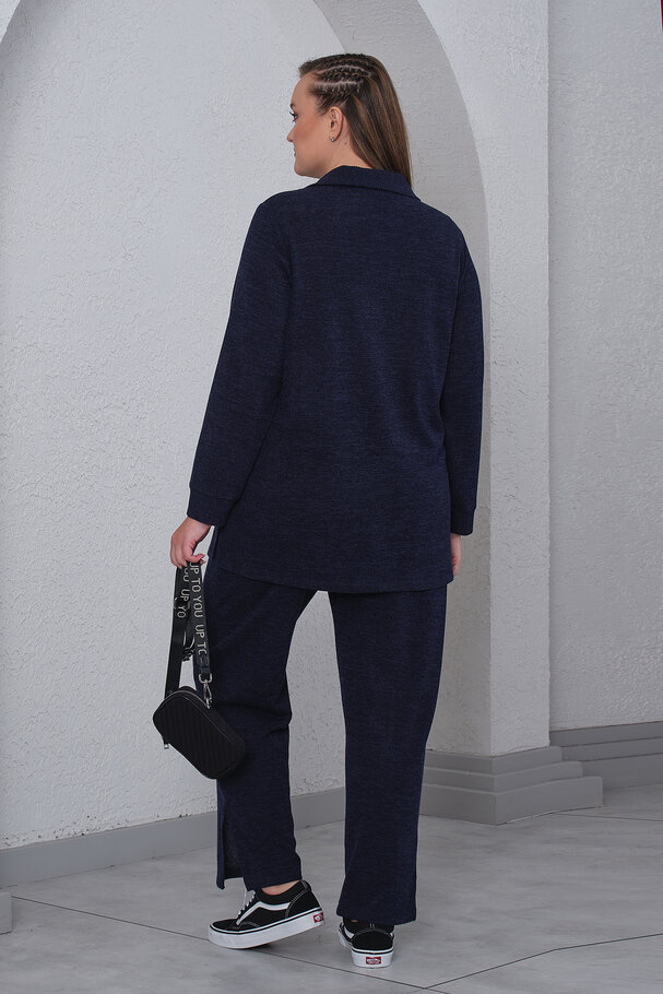 KNIT TOP AND JOGGER SET