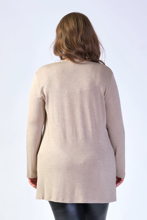 KNIT TOP WITH CUT-OUT DETAIL AND STRAPS