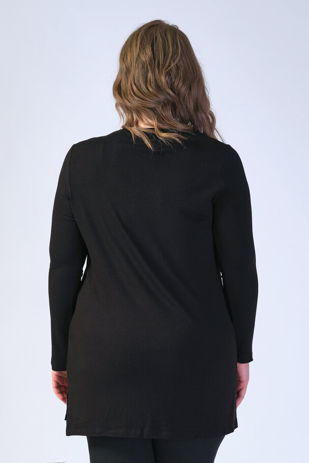 KNIT TOP WITH CUT-OUT DETAIL AND STRAPS