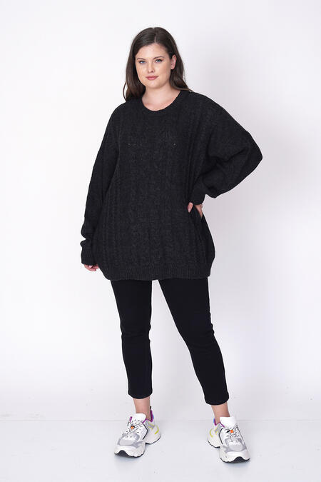 54196 - KNITTED PATTERN SWEATER (1)  - KNITTED PATTERN SWEATER (1)