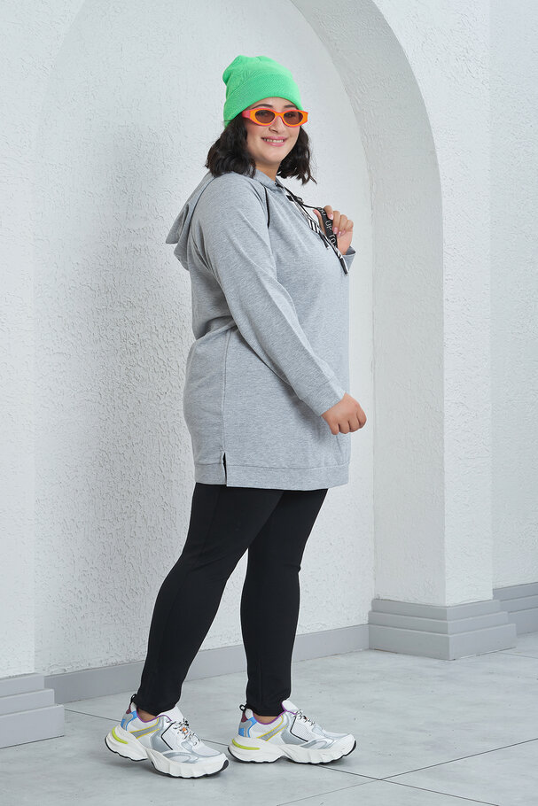 KONTRAST DETAYLI SWEATSHIRT